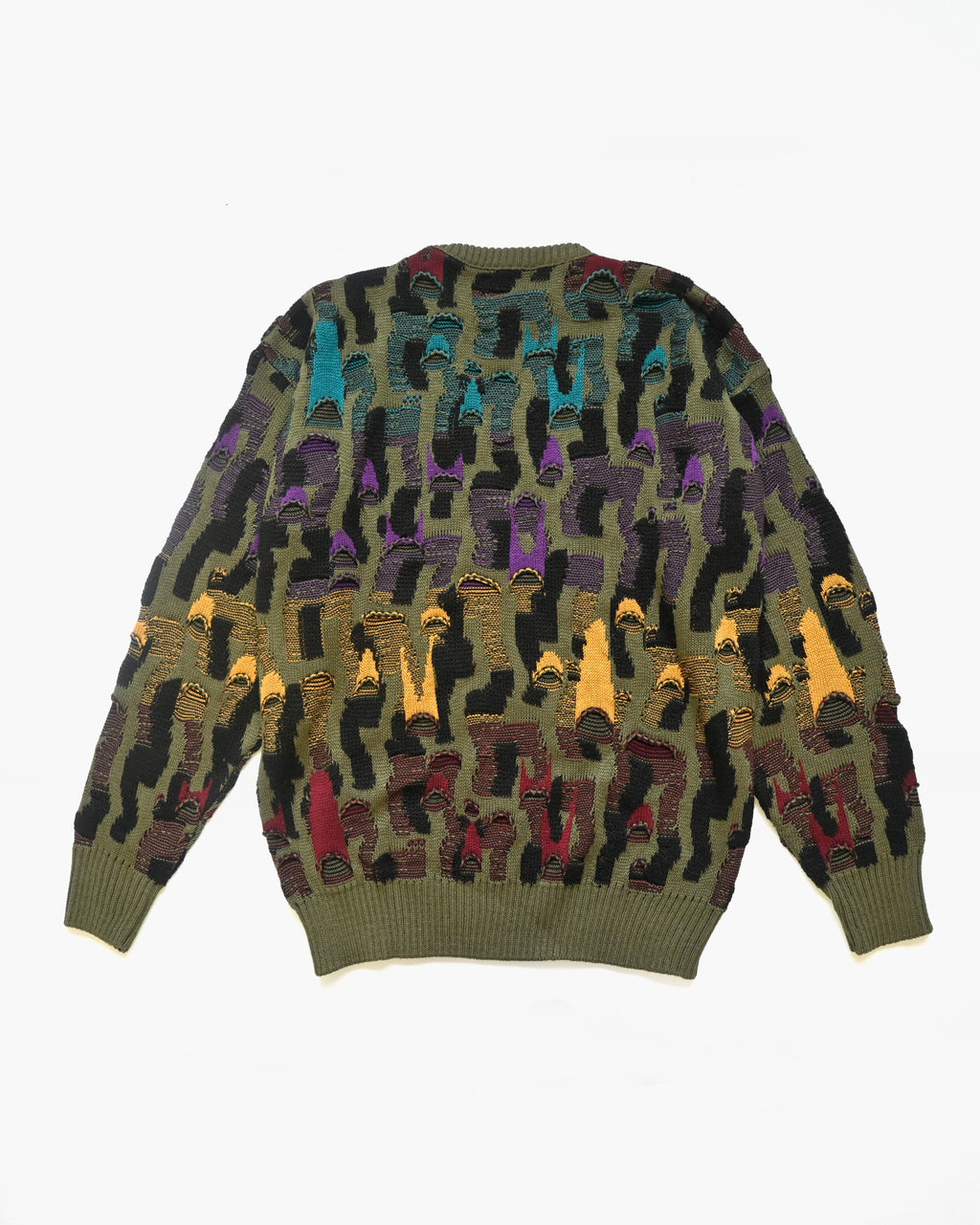 1980's 3D Knit Sweater