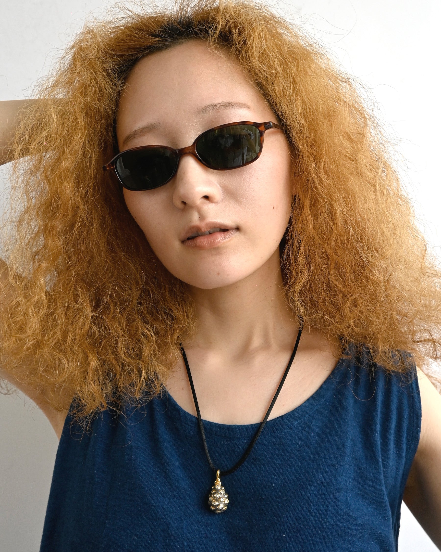 NOS 90s Tortoise Rectangle Frame Sunglasses