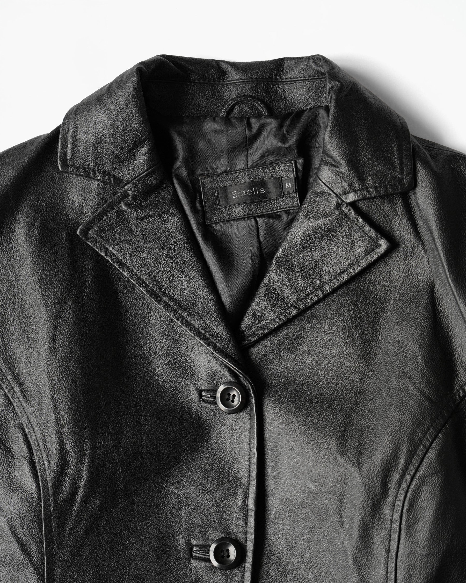 1980~90's Leather Short Jacket