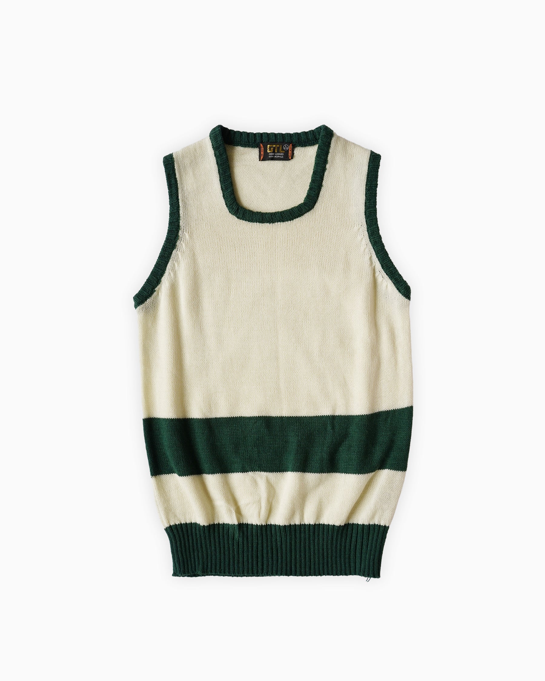 Hand Loomed Acrylic Knit Vest