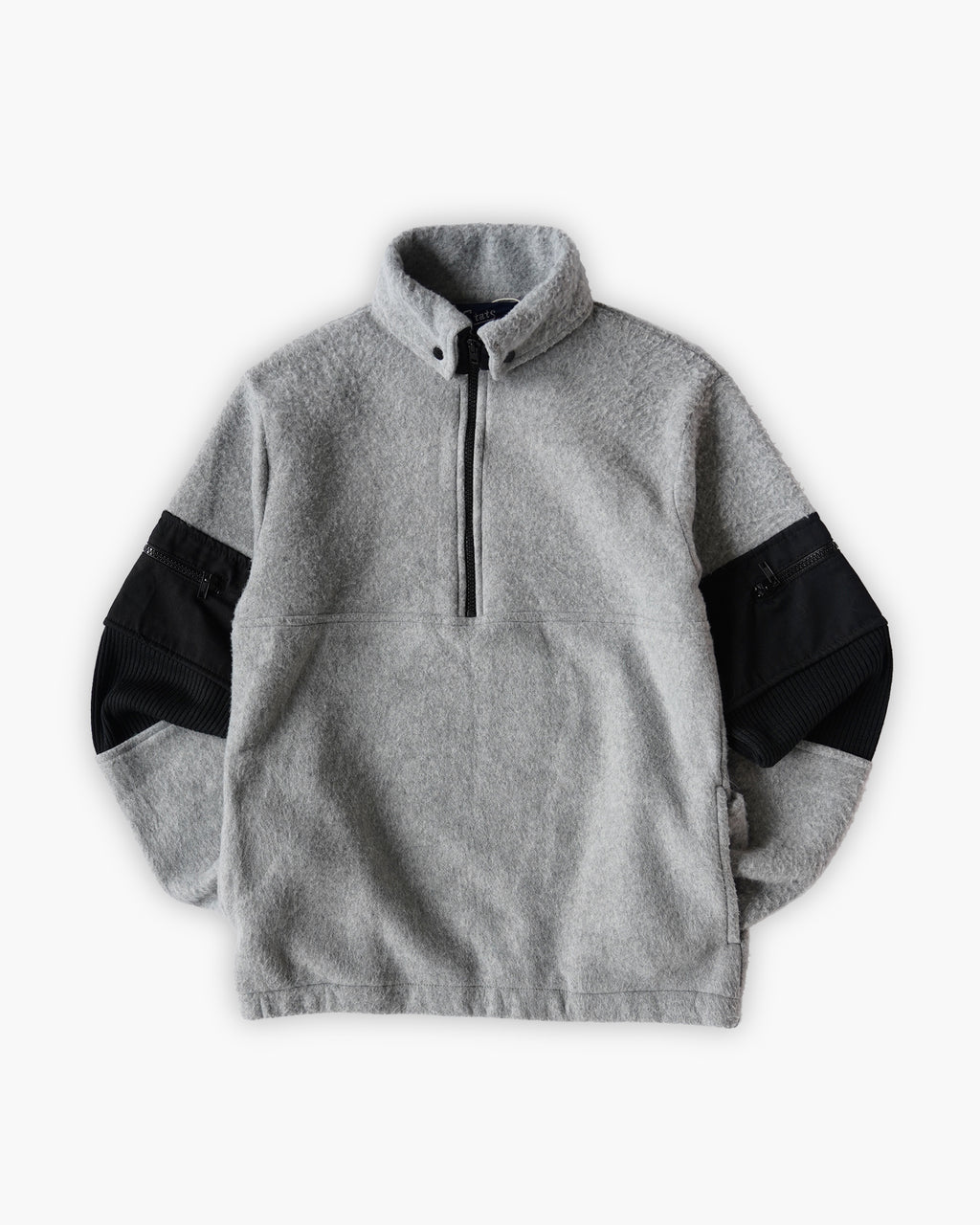 Fleece Pullpver - Gray