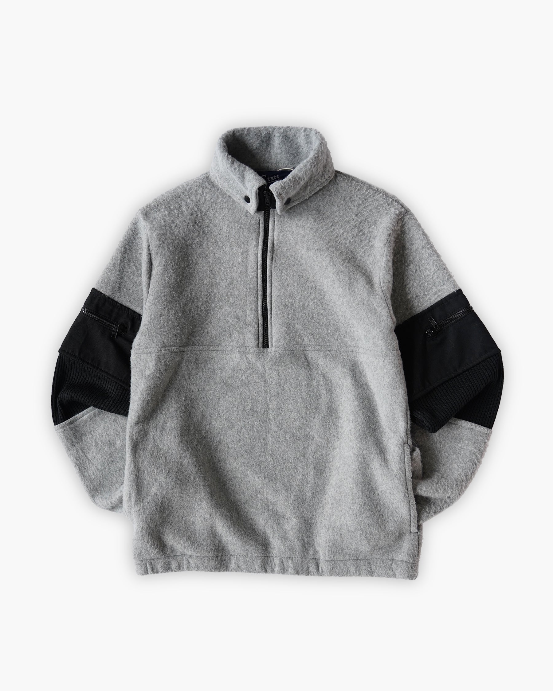Fleece Pullpver - Gray