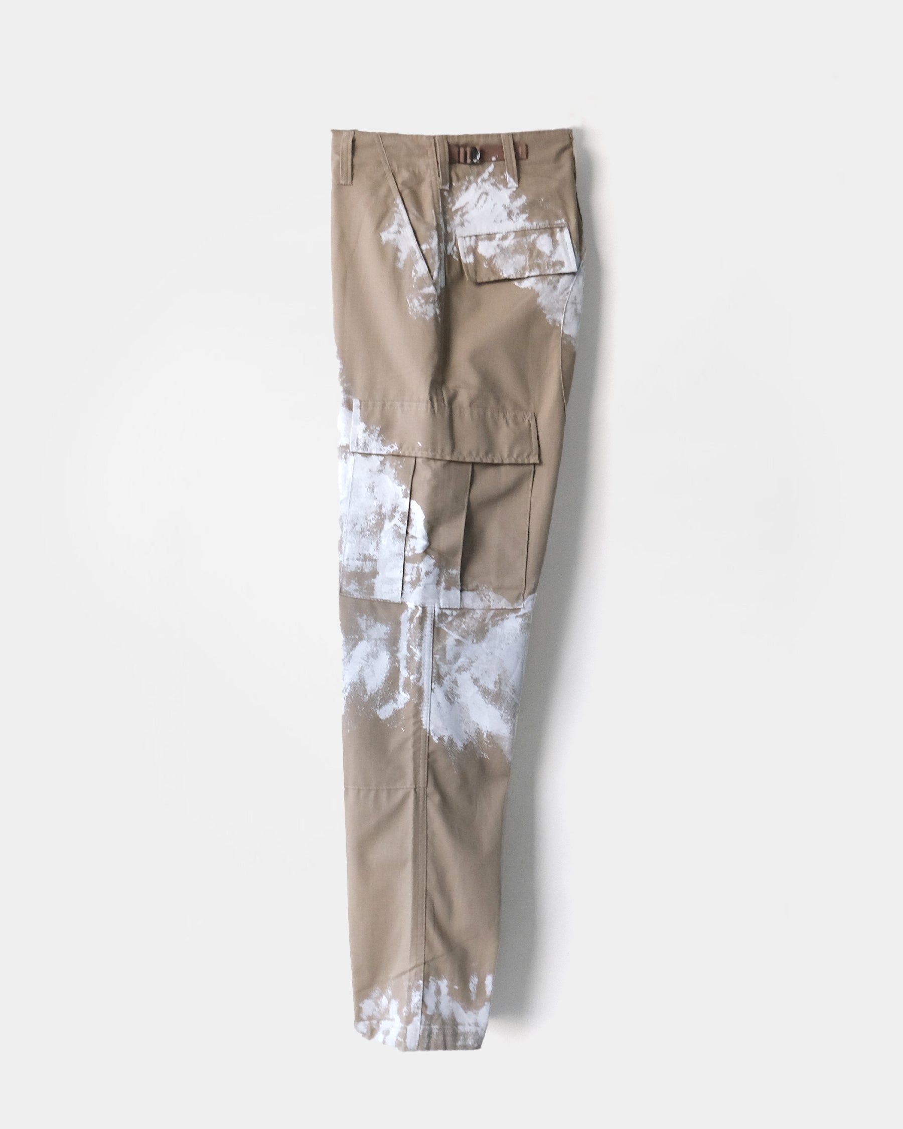 404irregular - Painted 6 Pockets Pants - Beige