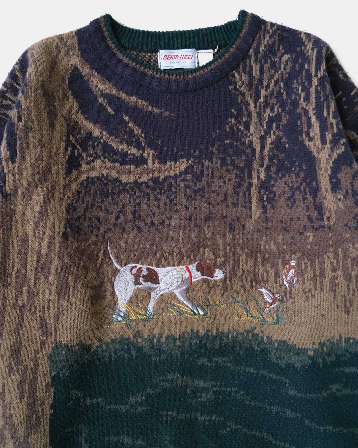 90s Embroidered Sweater