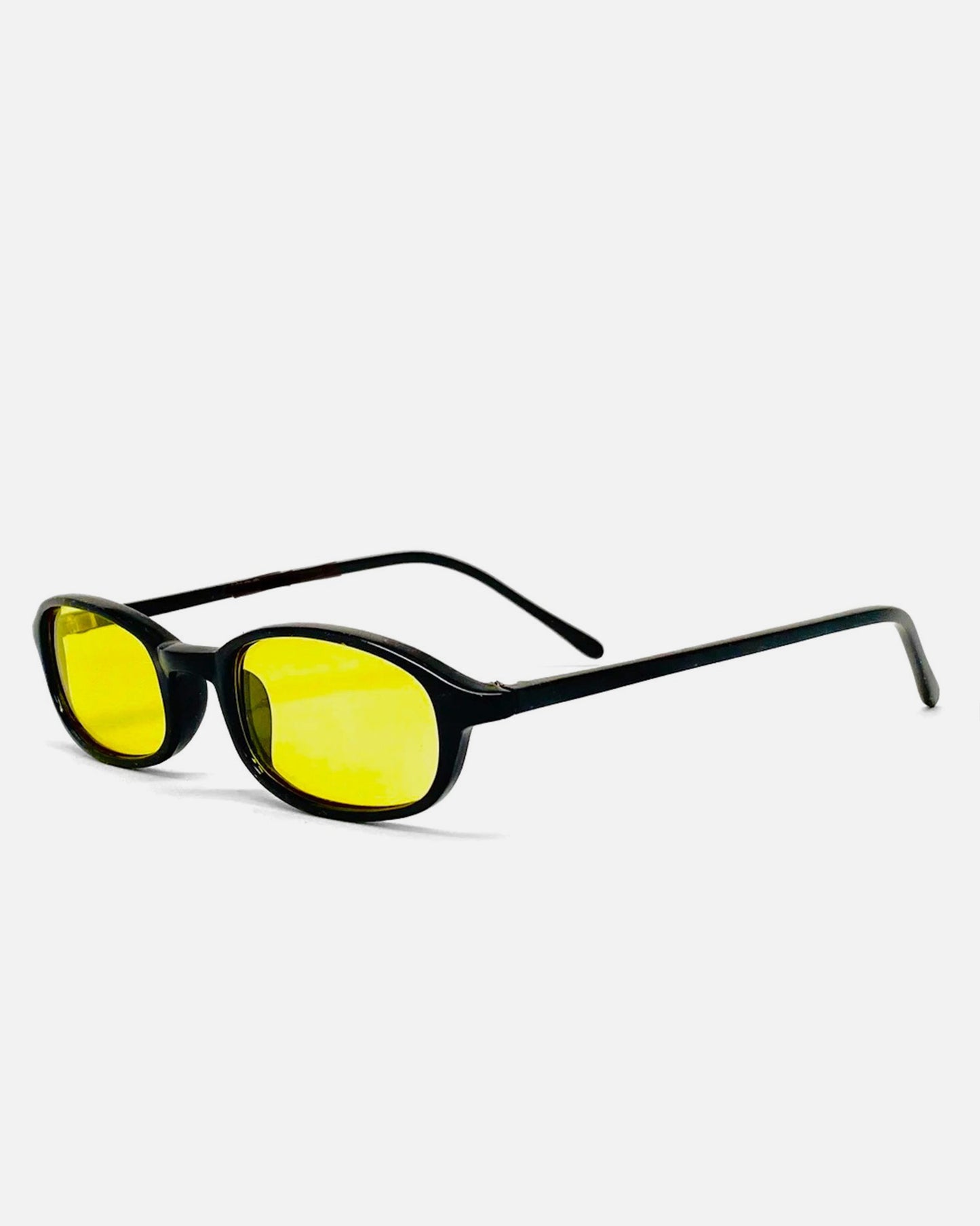 NOS 90s Yellow Lens Rectangle Sunglasses