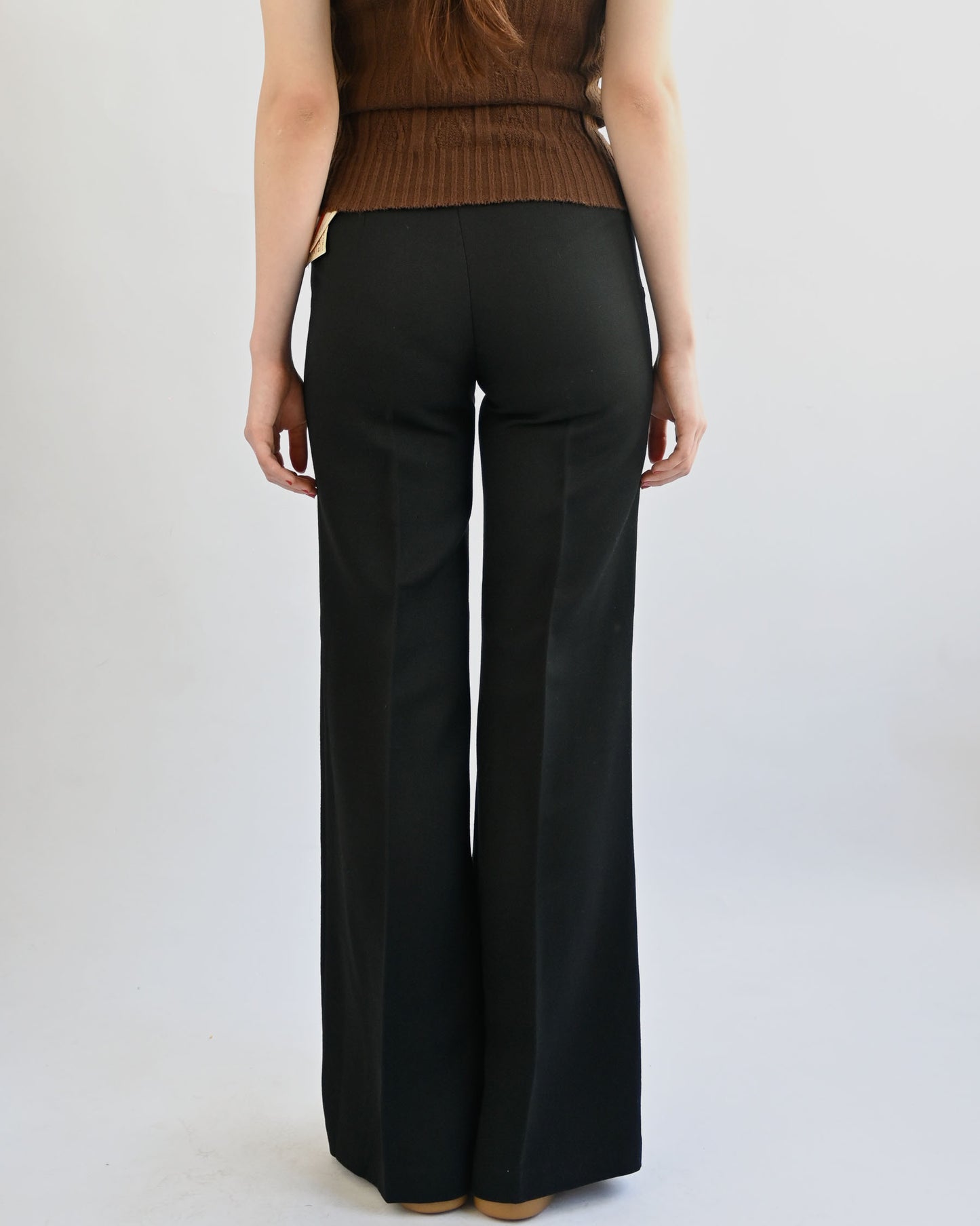 Black Flare Trousers