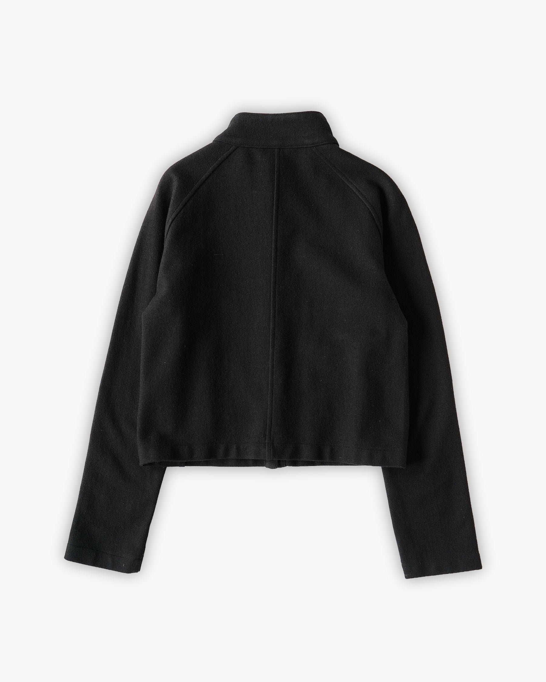Banana Republic Wool Cropped Snap Jacket