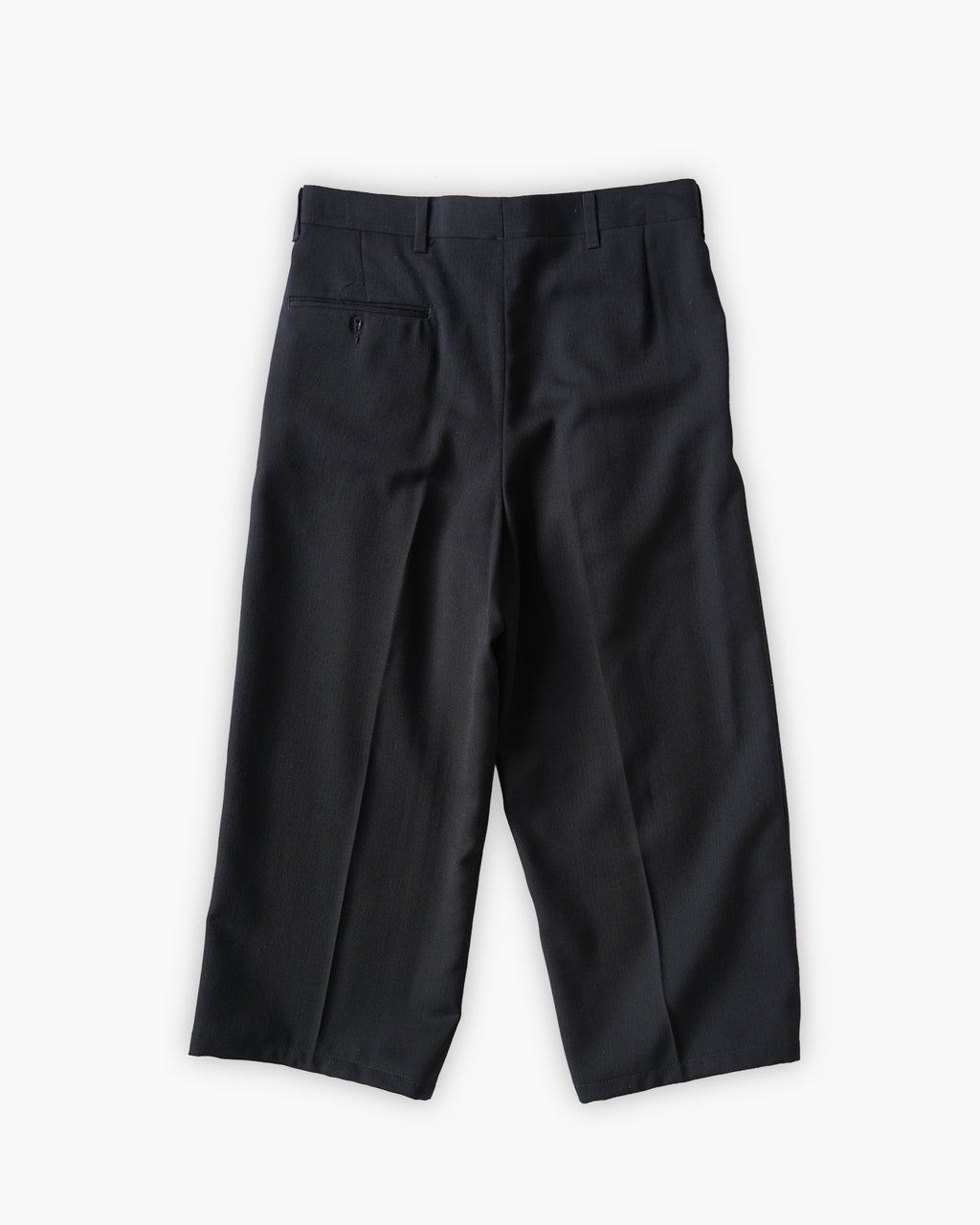 Cropped Wool Trousers