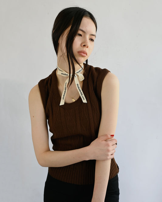 60's~70's Knit Vest