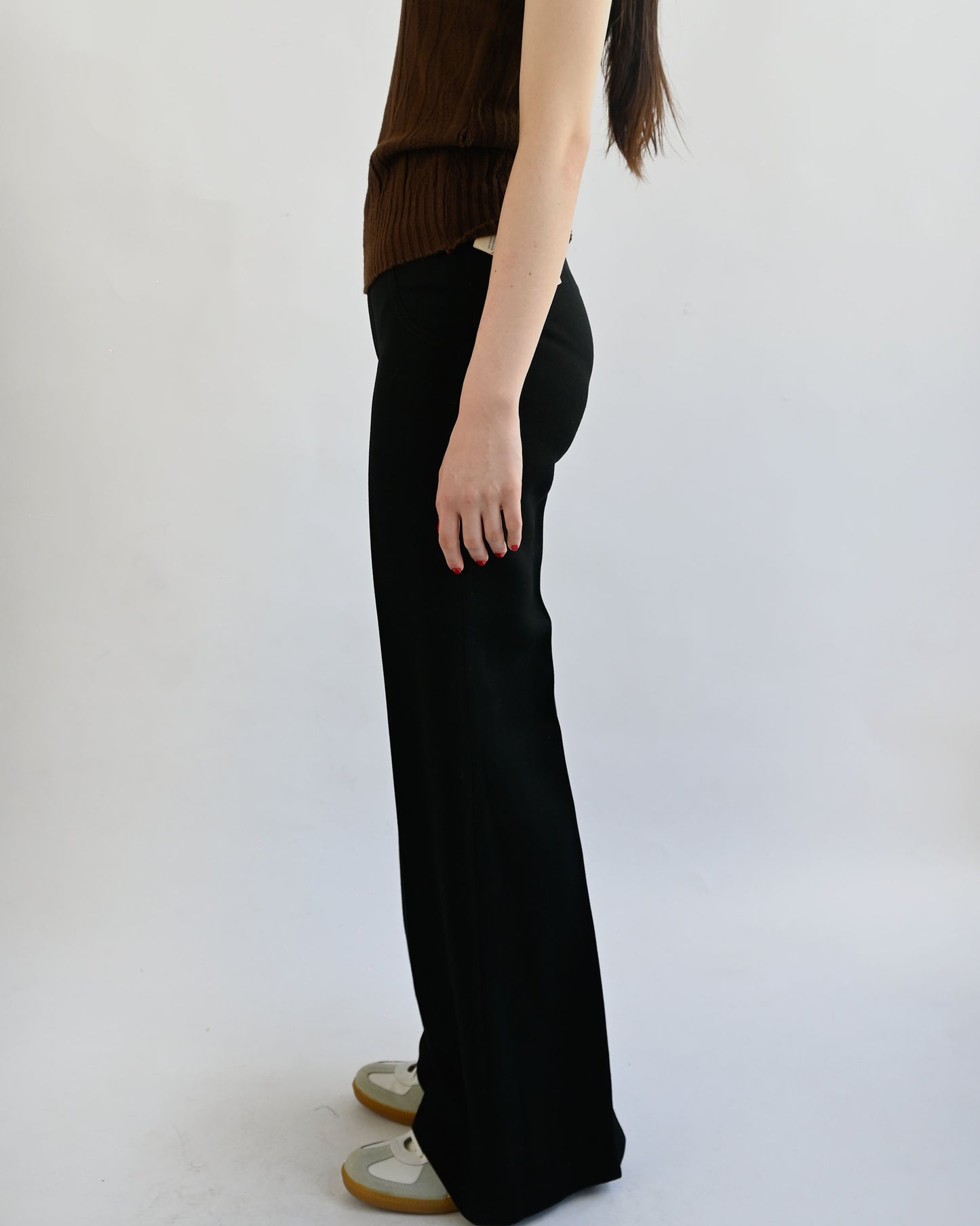 Black Flare Trousers