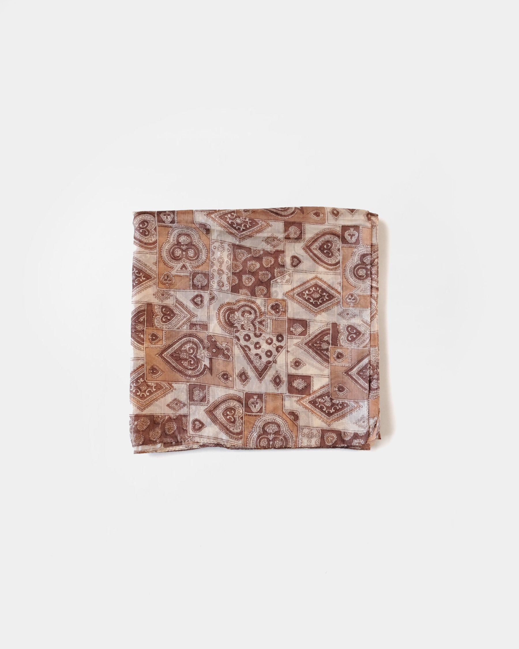 100％ Silk Printed Scarf Made In India
