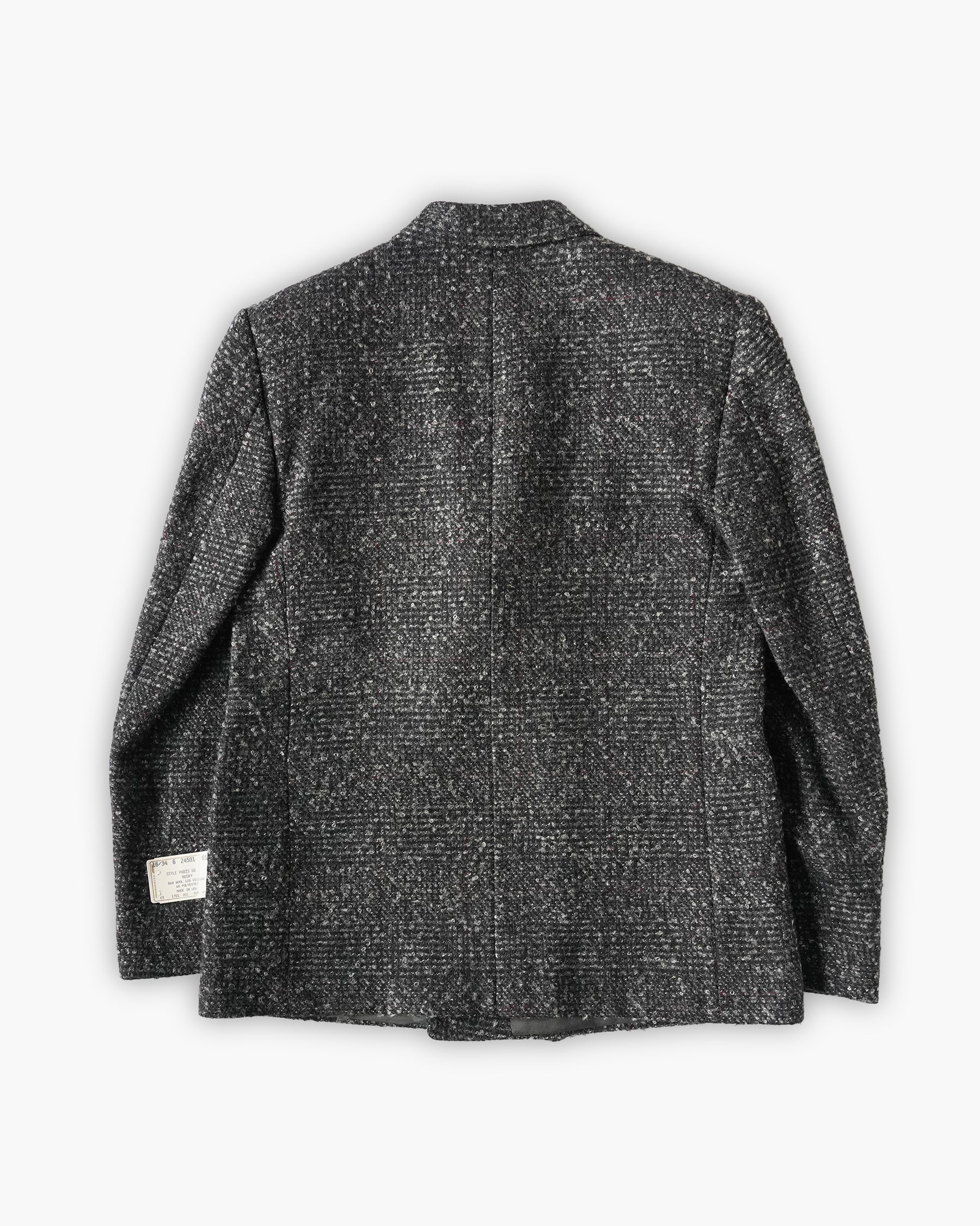 Charcoal Tweed Blazer