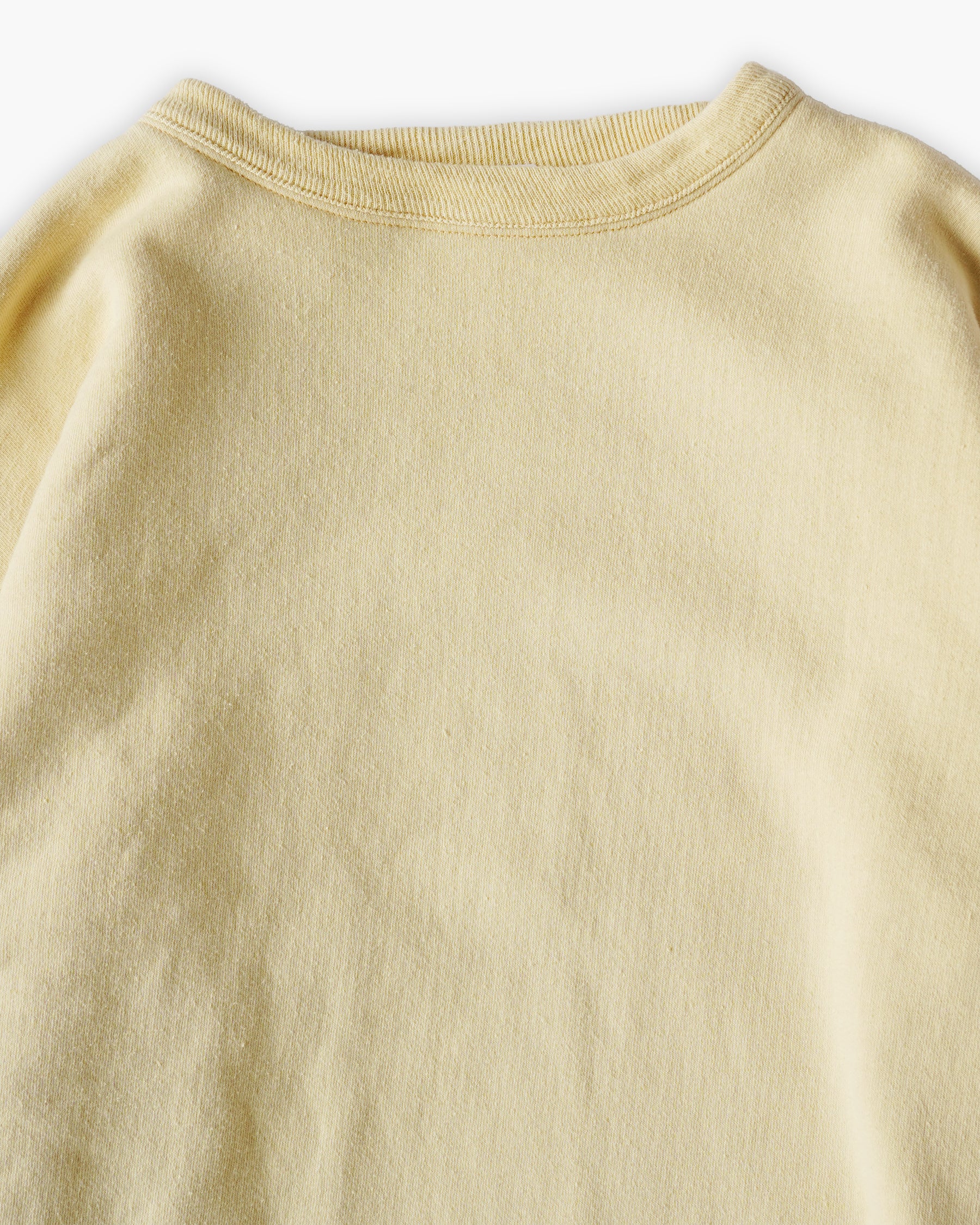 French Sweatshirt - Faded Yellow