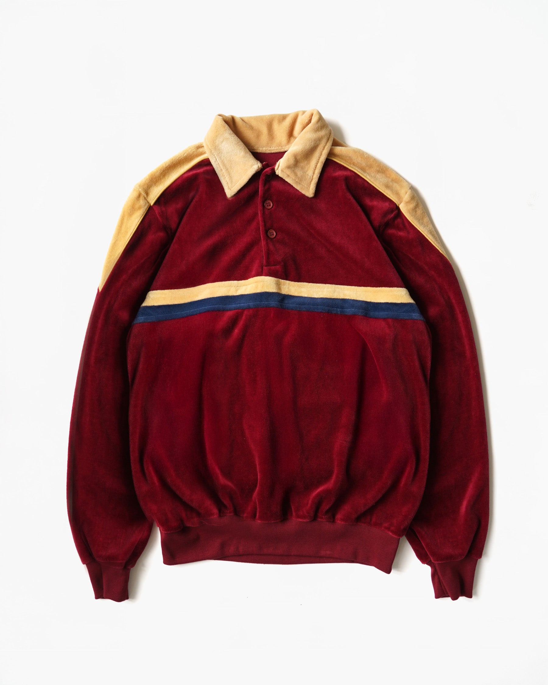 70s Velour Polo