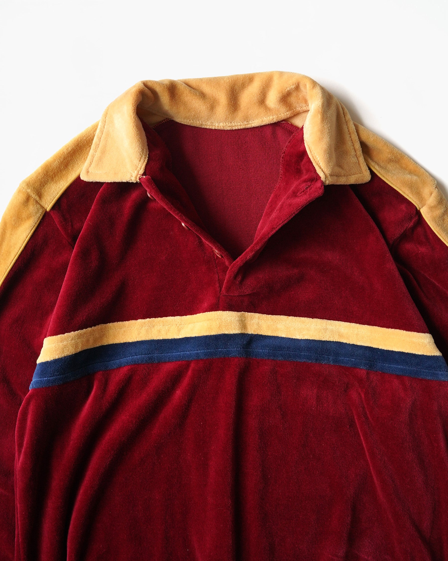70s Velour Polo
