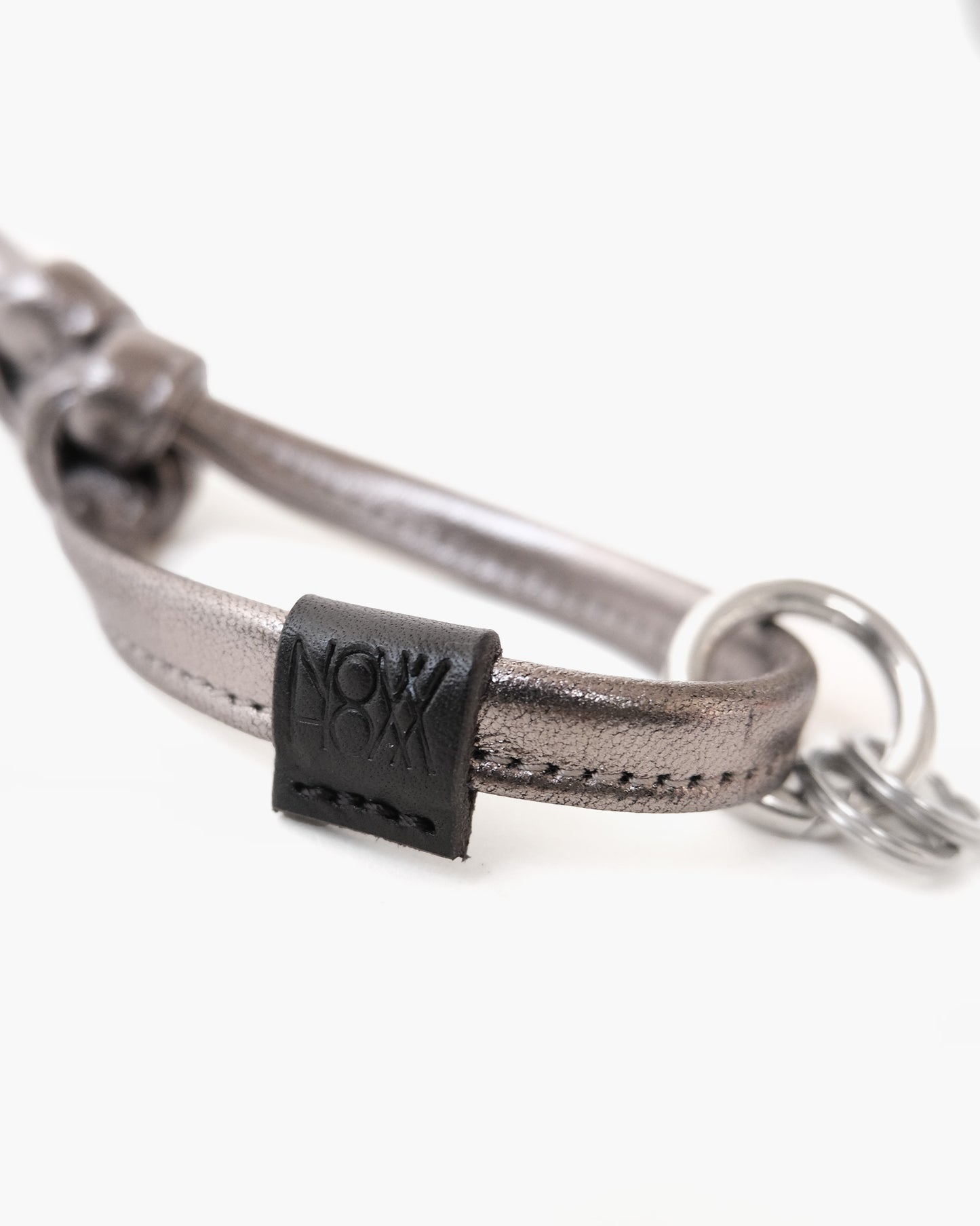 "NOWHOW" Key String -Silver
