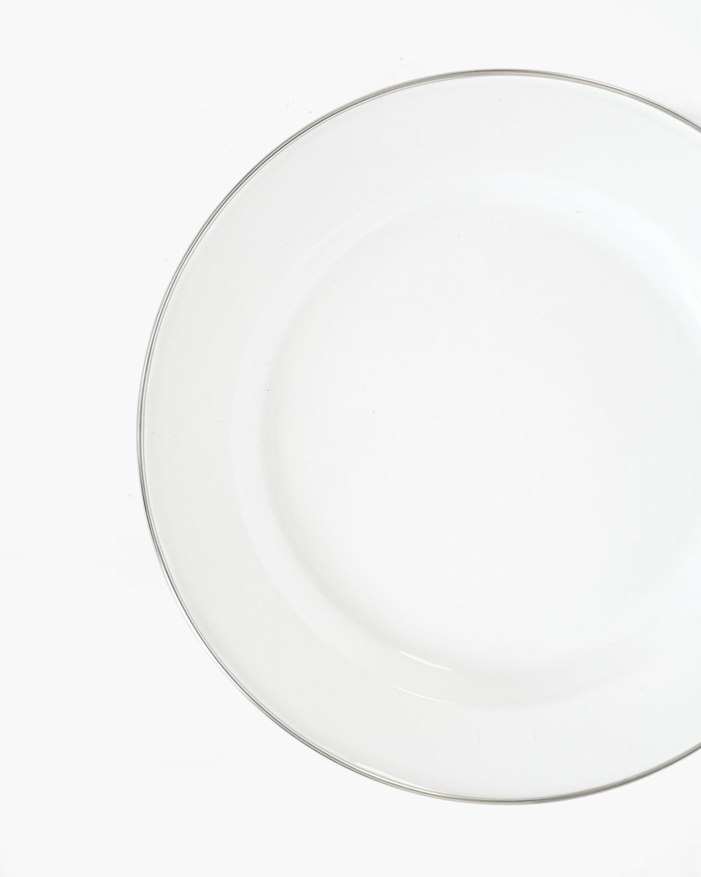 Enamel Plate - White