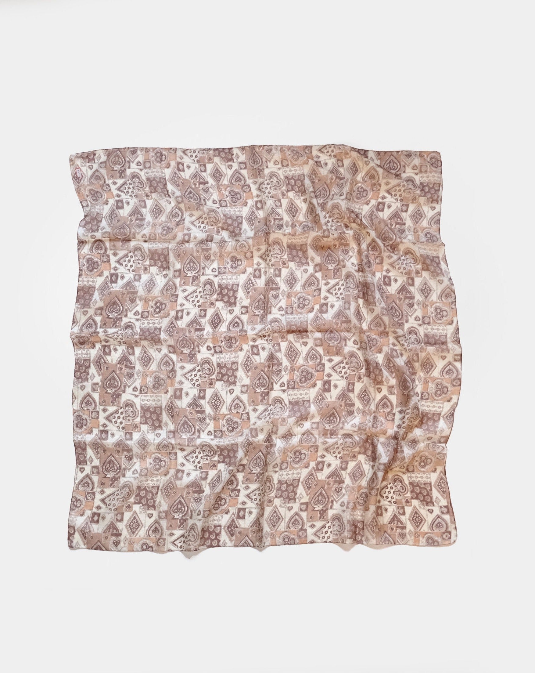 100％ Silk Printed Scarf Made In India