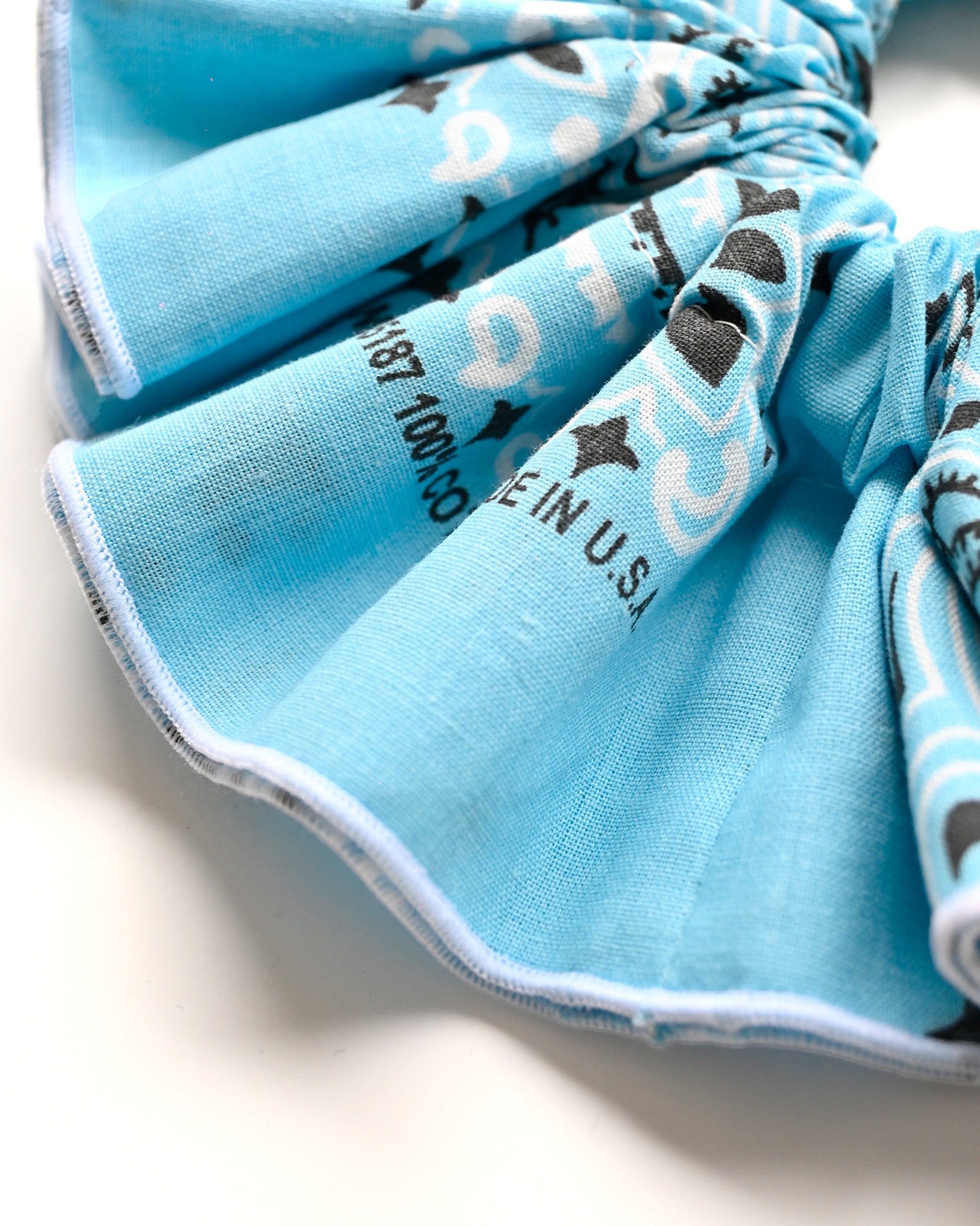 [IKUHO x 404] Hand Made Chouchou - Sky Blue