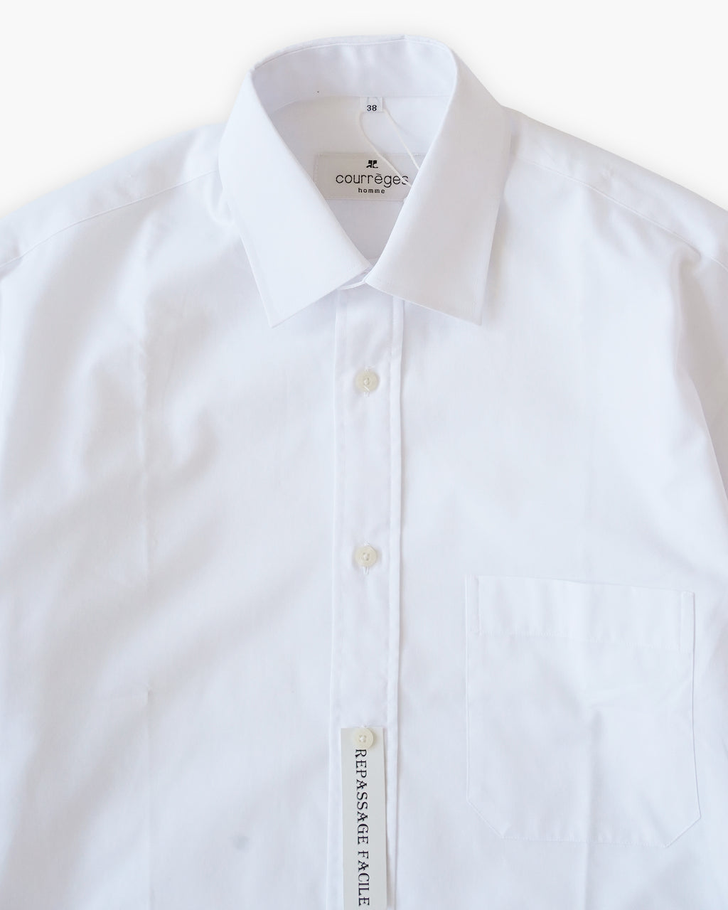 90s "Courrèges" S/S Dress Shirts