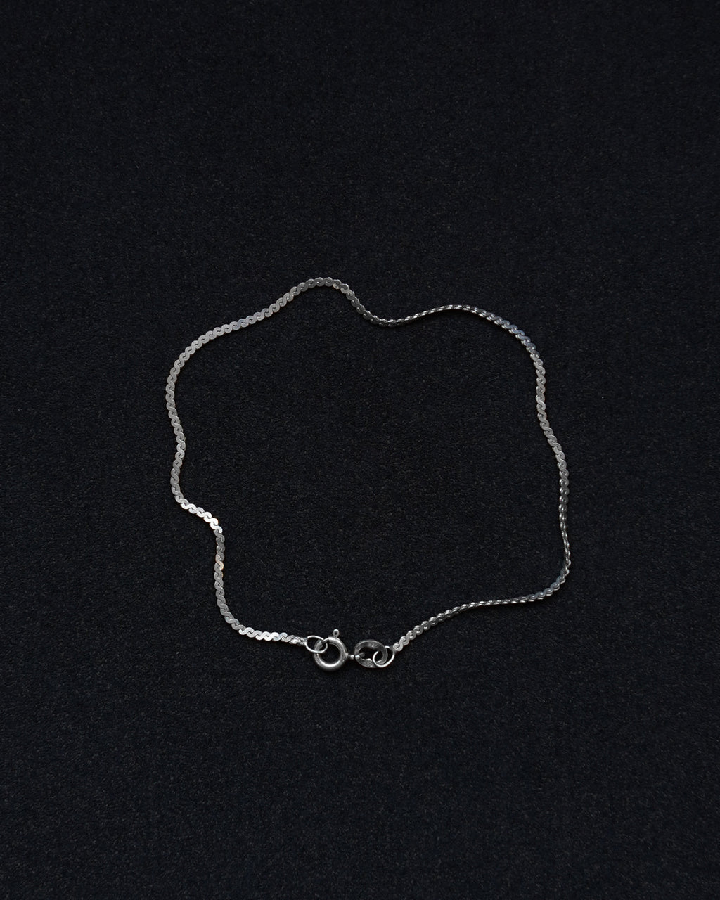 Silver Fine Snake Chain Bracelet (SVBL26051-3)