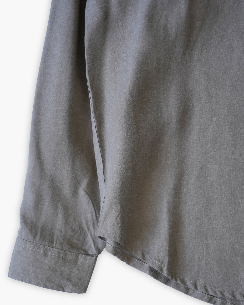 "GOOUCH" 100% Rayon Pigment Dye Shirts - Gray