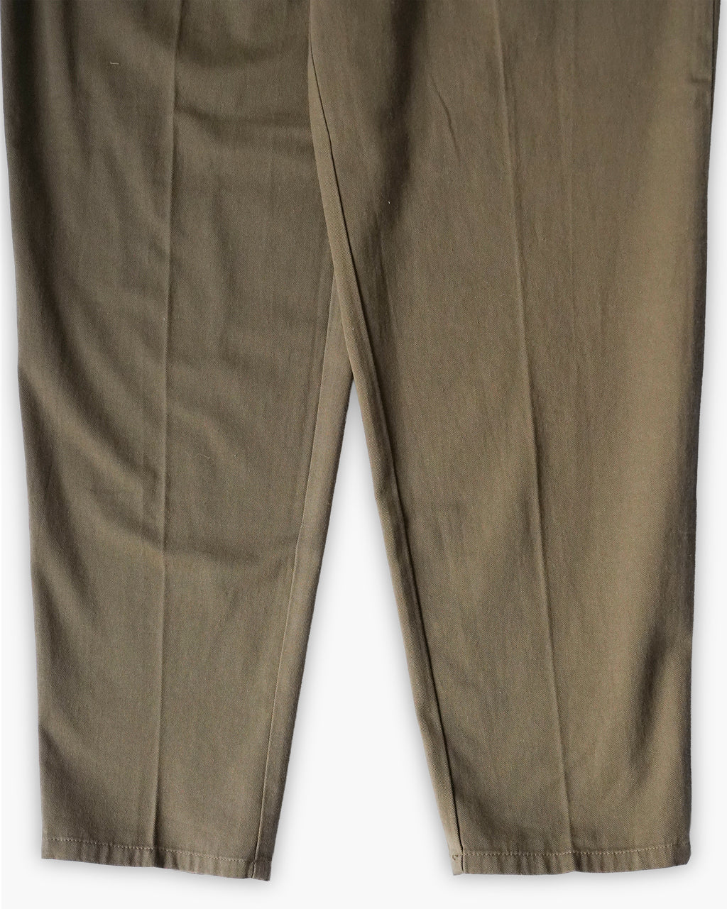 "Woolrich" Cotton Tuck Trousers - Beige