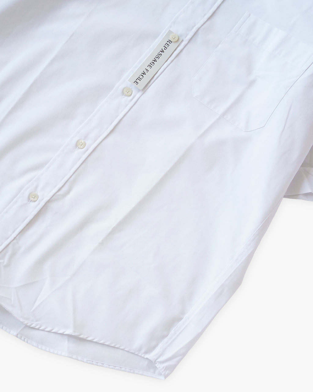 90s "Courrèges" S/S Dress Shirts