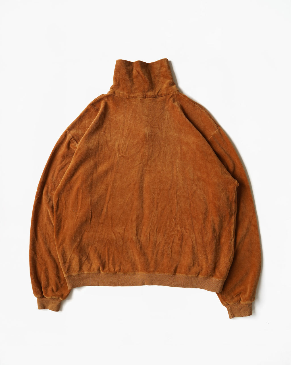 70s Velour Half Zip Pullover