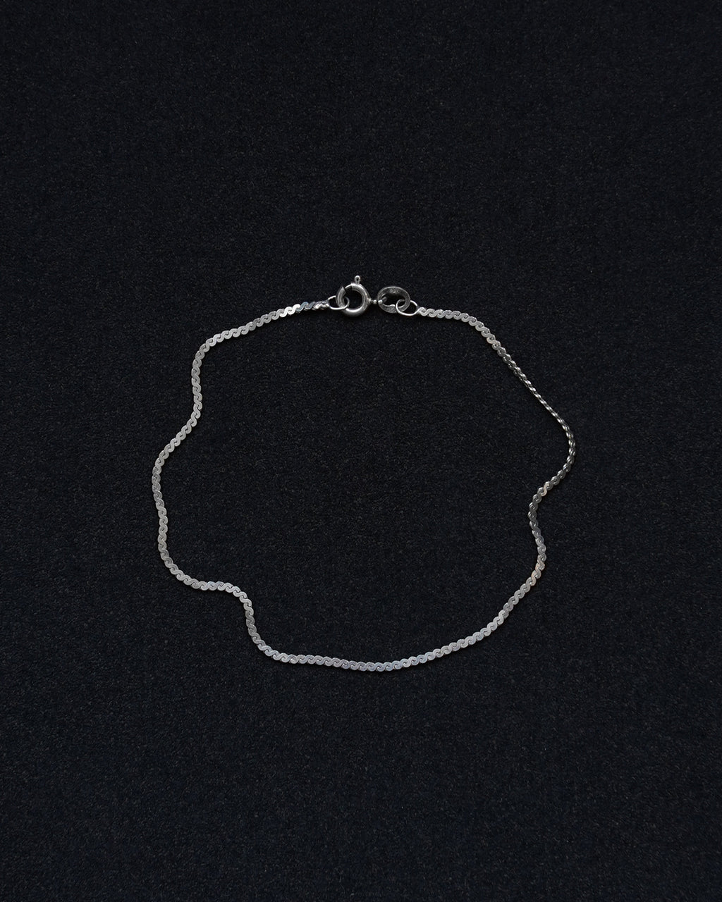 Silver Fine Snake Chain Bracelet (SVBL26051-3)