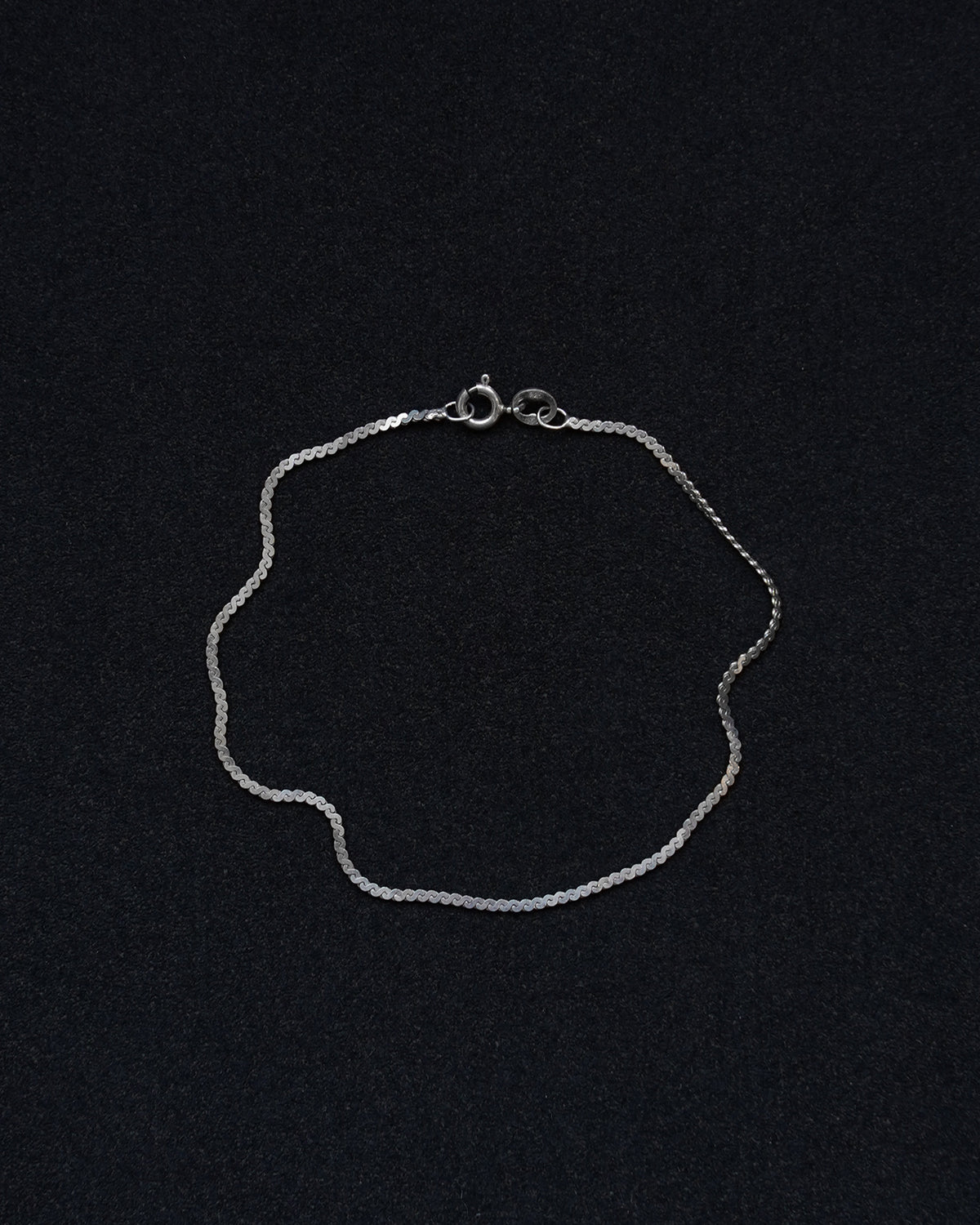 Silver Fine Snake Chain Bracelet (SVBL26051-3)