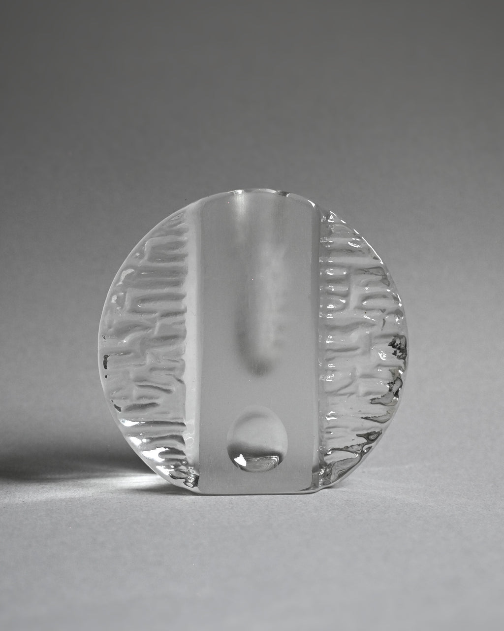 60s Walther Glas Small Round Glass Vase