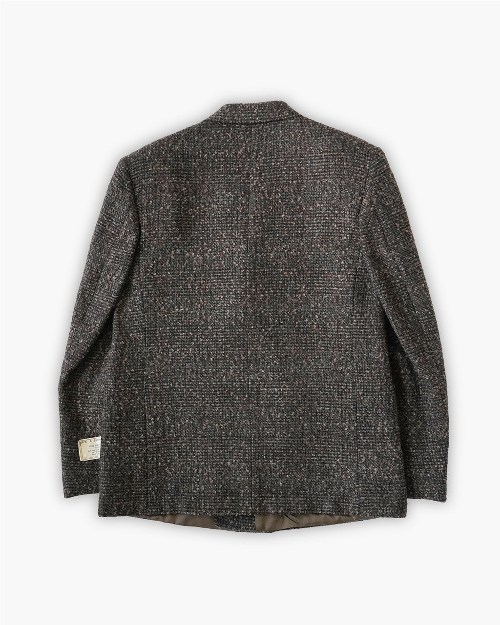 Brown Mix Glen Check Tweed Jacket
