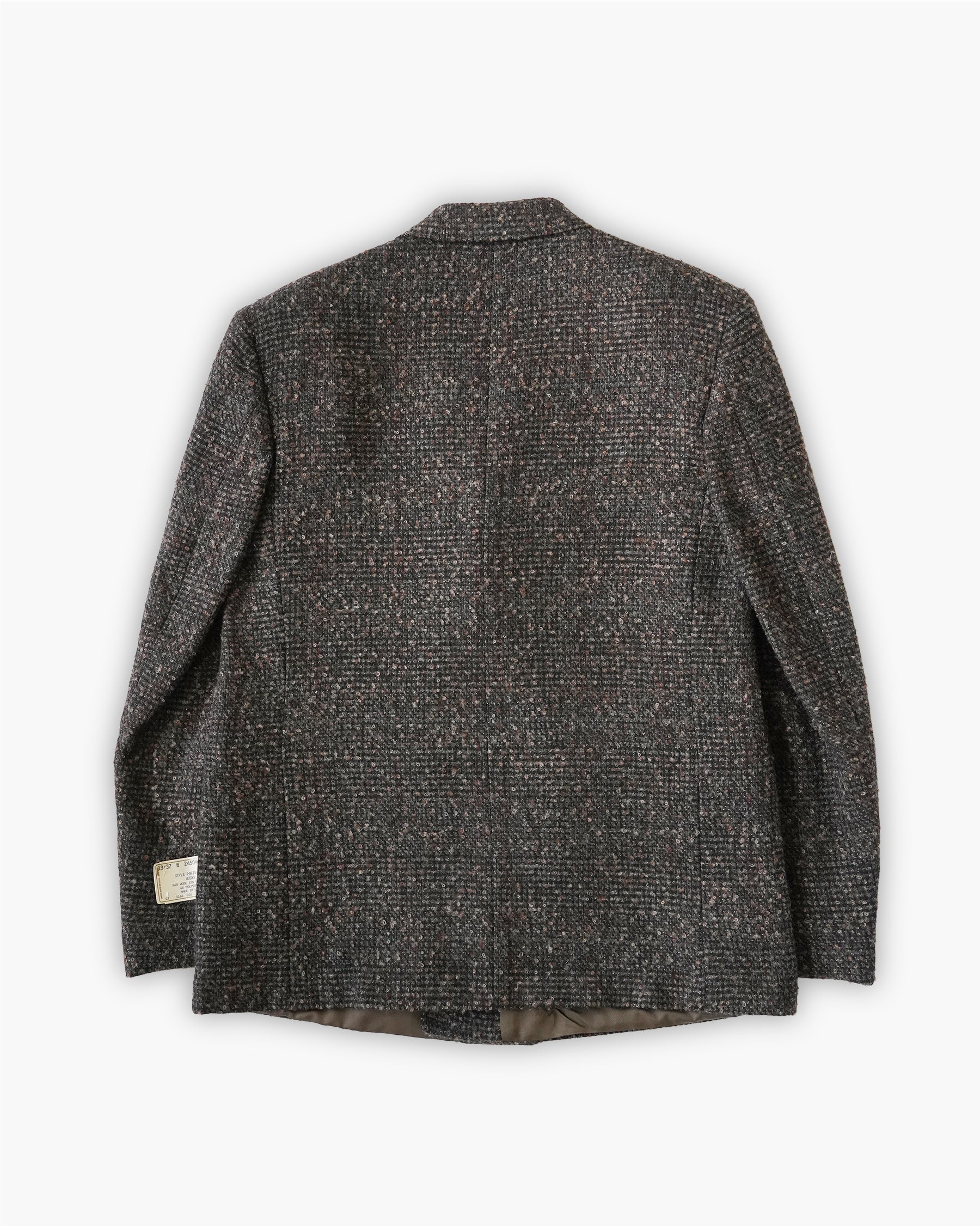 Brown Mix Glen Check Tweed Jacket