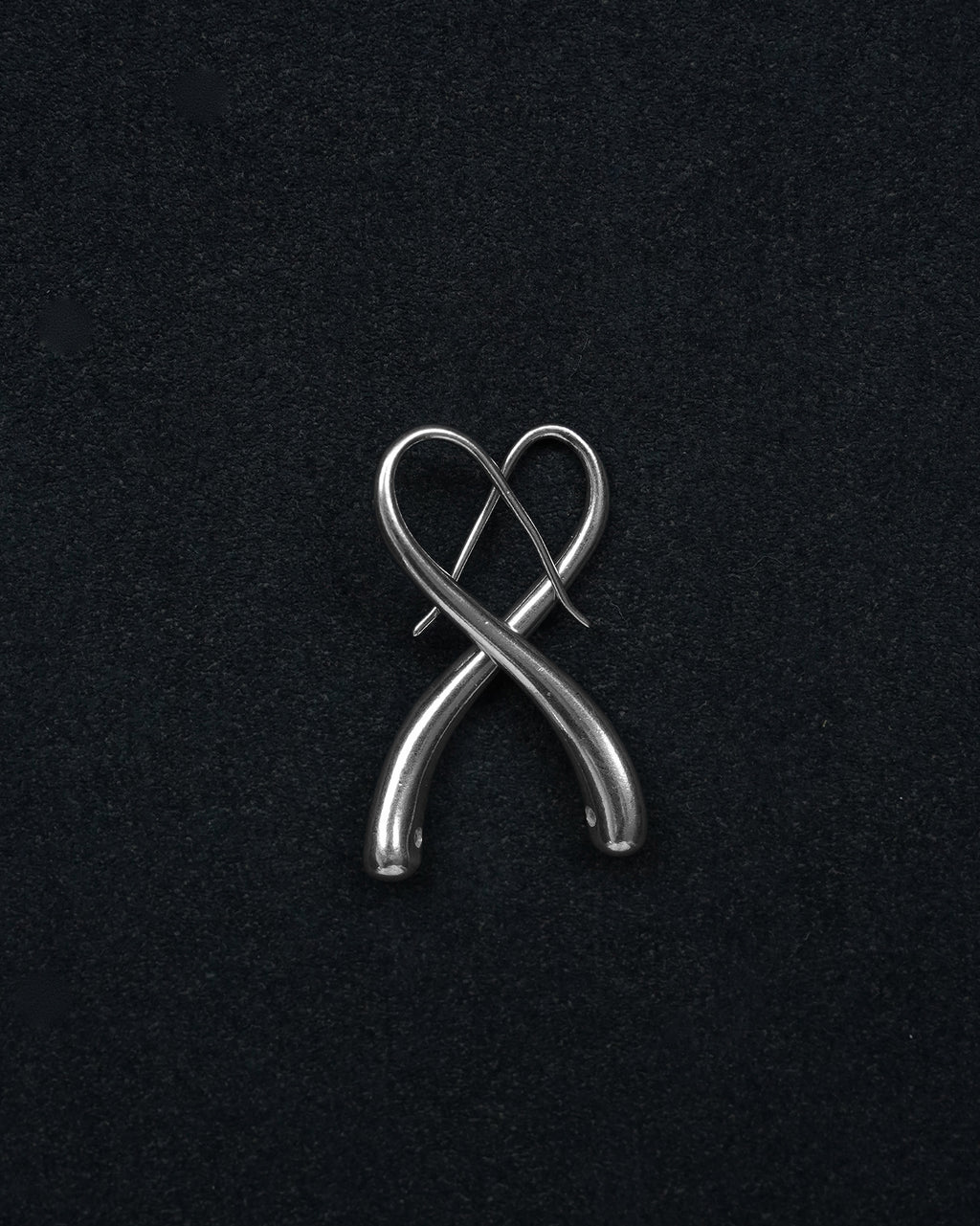 Silver Curve Hook Earrings (SVE-26015)