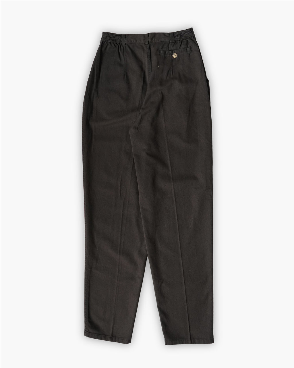 "Woolrich" Cotton Tuck Trousers - Brown