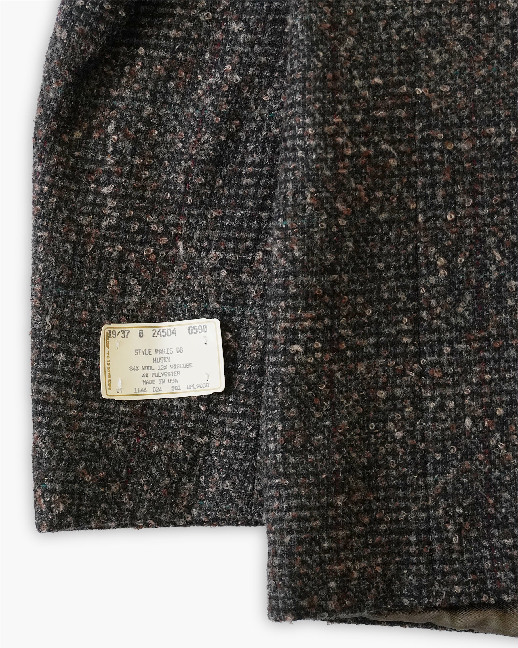 Brown Mix Glen Check Tweed Jacket