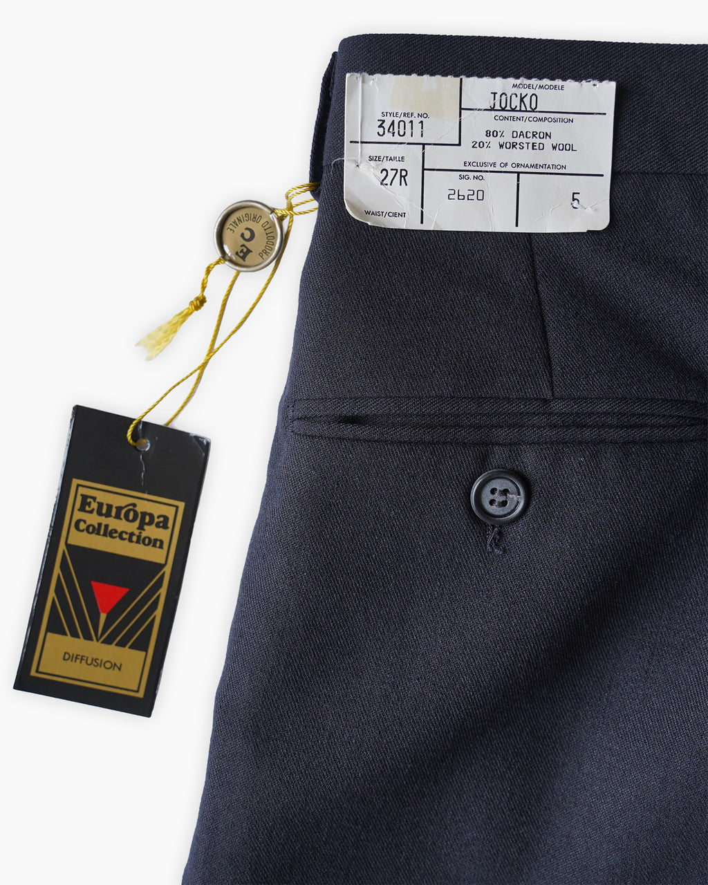 Wide Two-Tuck Trousers