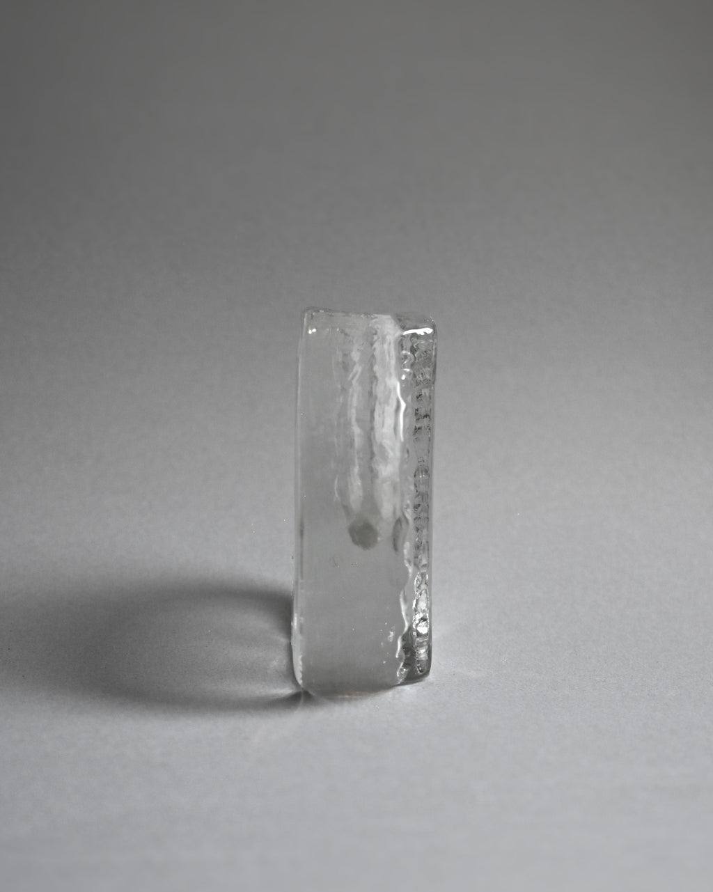 60s Walther Glas Small Round Glass Vase
