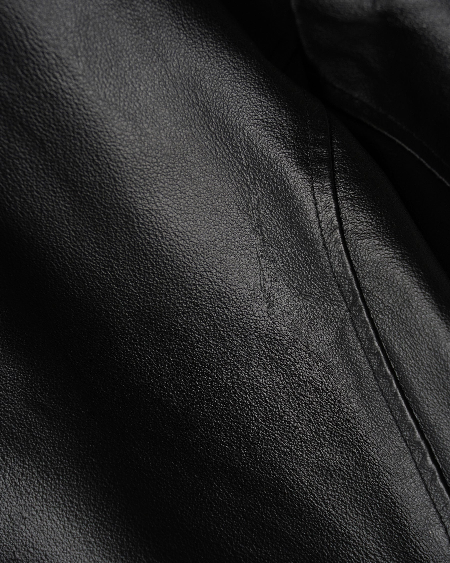 1980~90's Leather Short Jacket