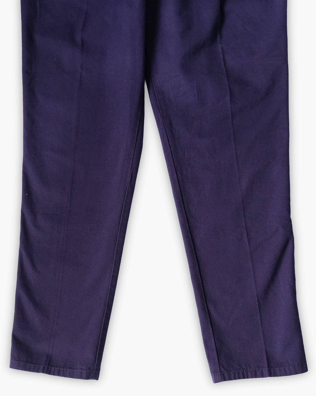 "Woolrich" Cotton Tuck Trousers - Navy