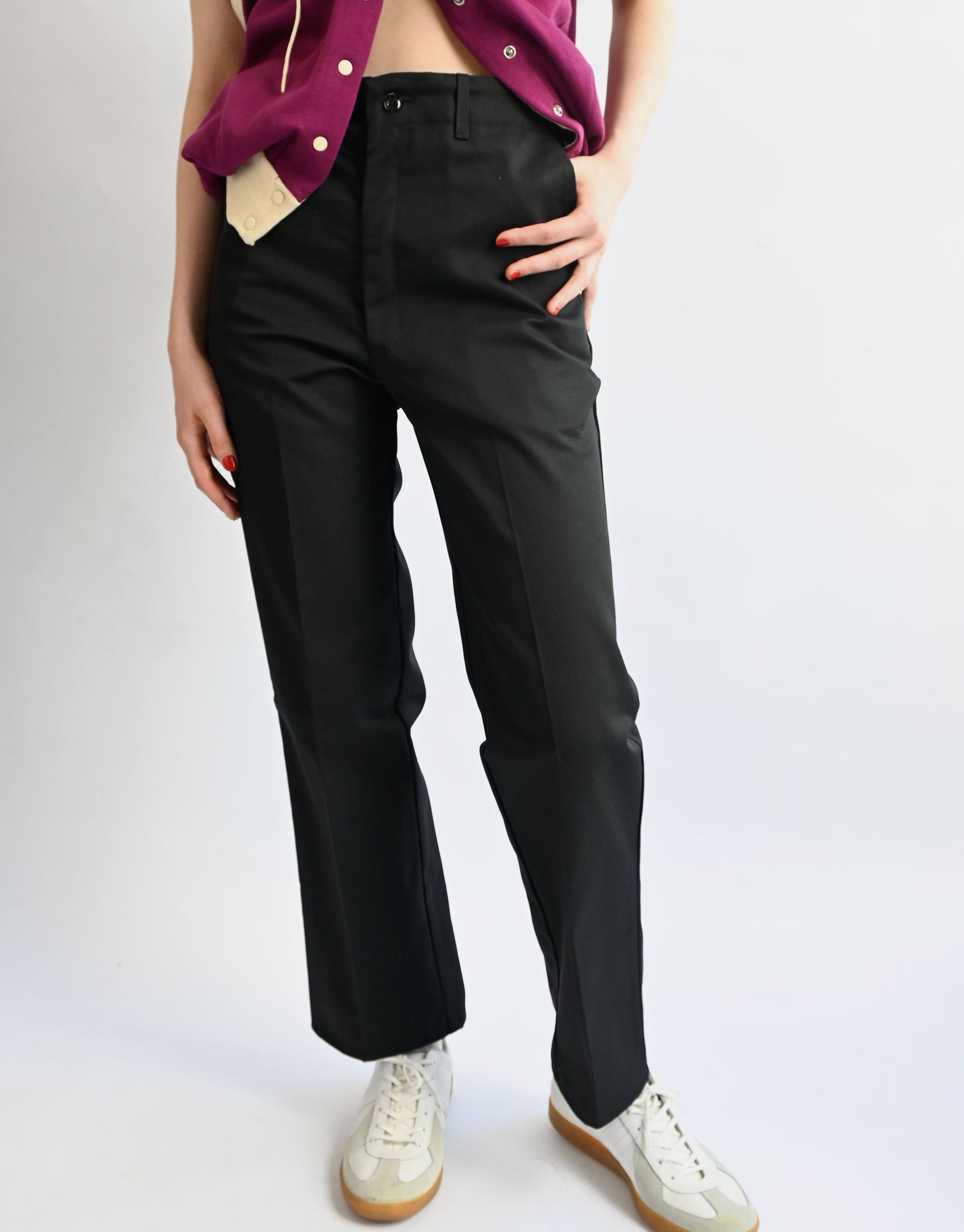 UNIVERSAL Cotton Trousers - Black