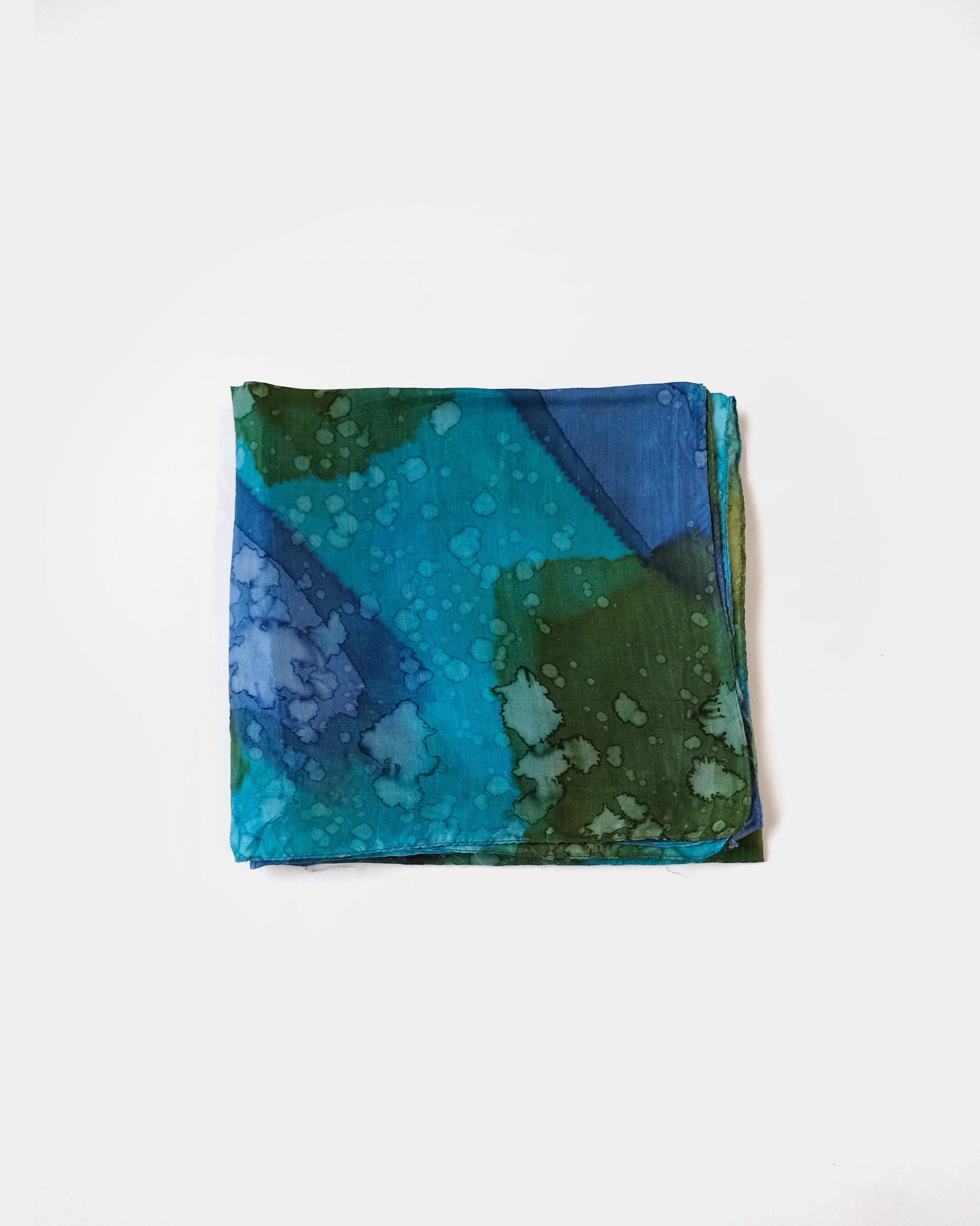 100％ Silk Printed Scarf Made In India