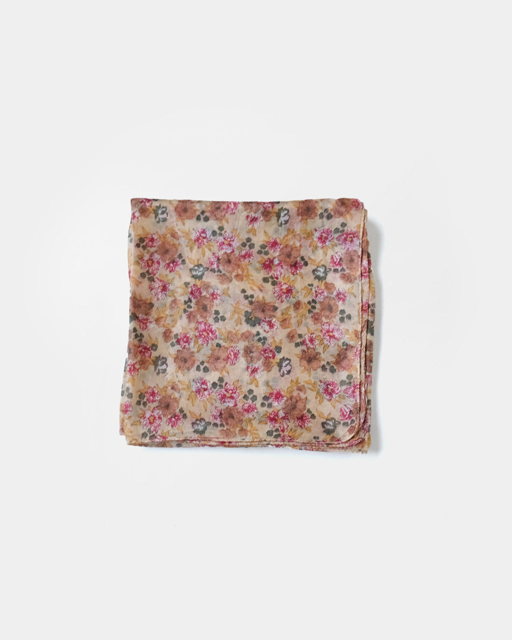 100％ Silk Printed Scarf Made In India
