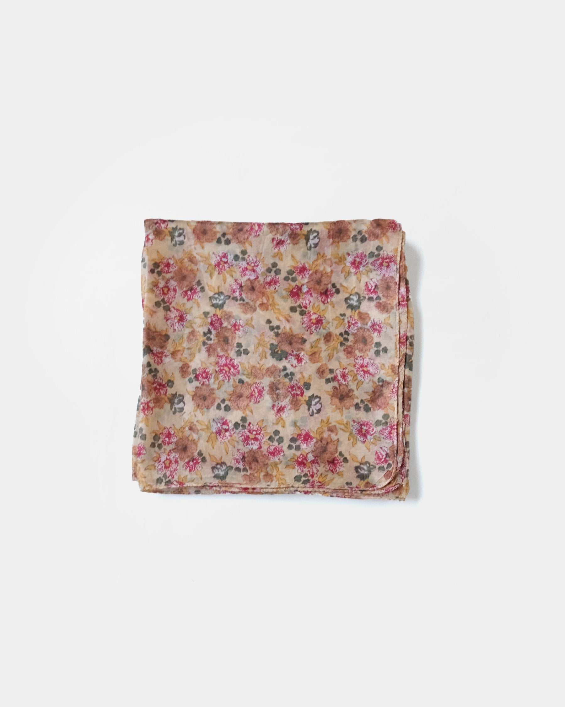 100％ Silk Printed Scarf Made In India