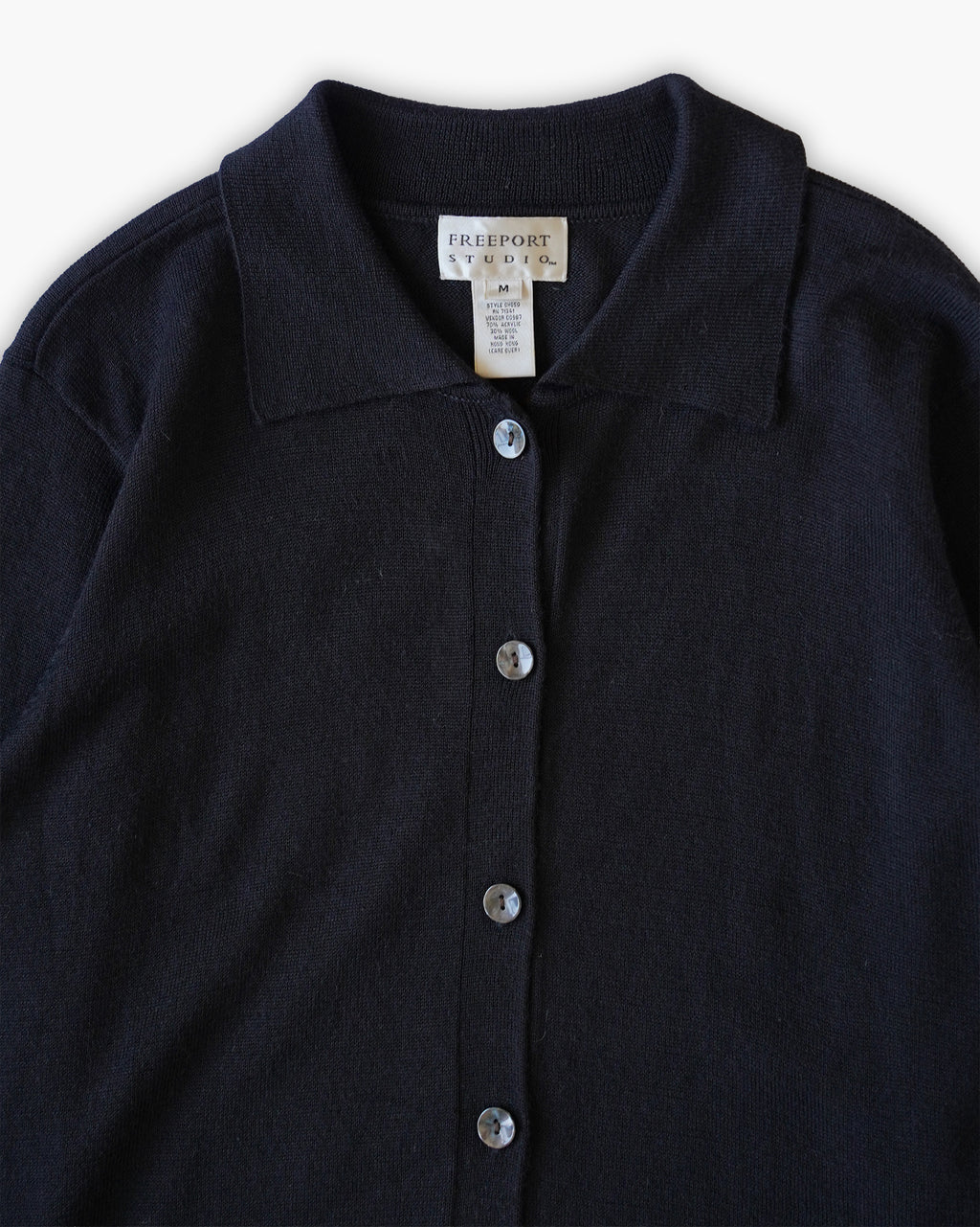 Classic Knit Shirt Dress