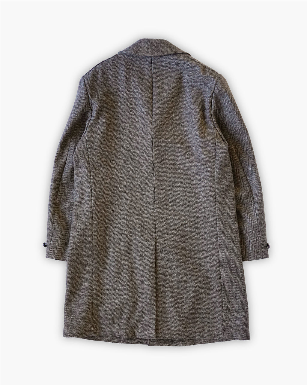 Herringbone Wool Coat