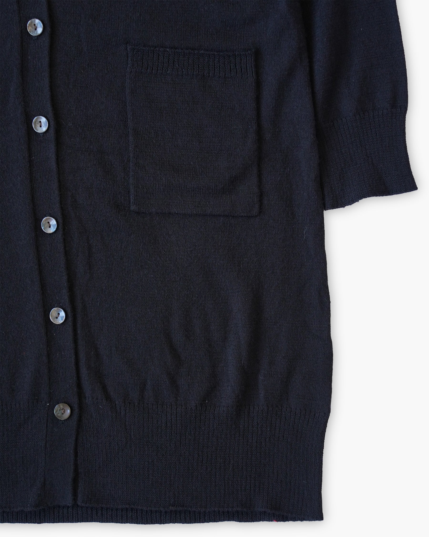 Classic Knit Shirt Dress