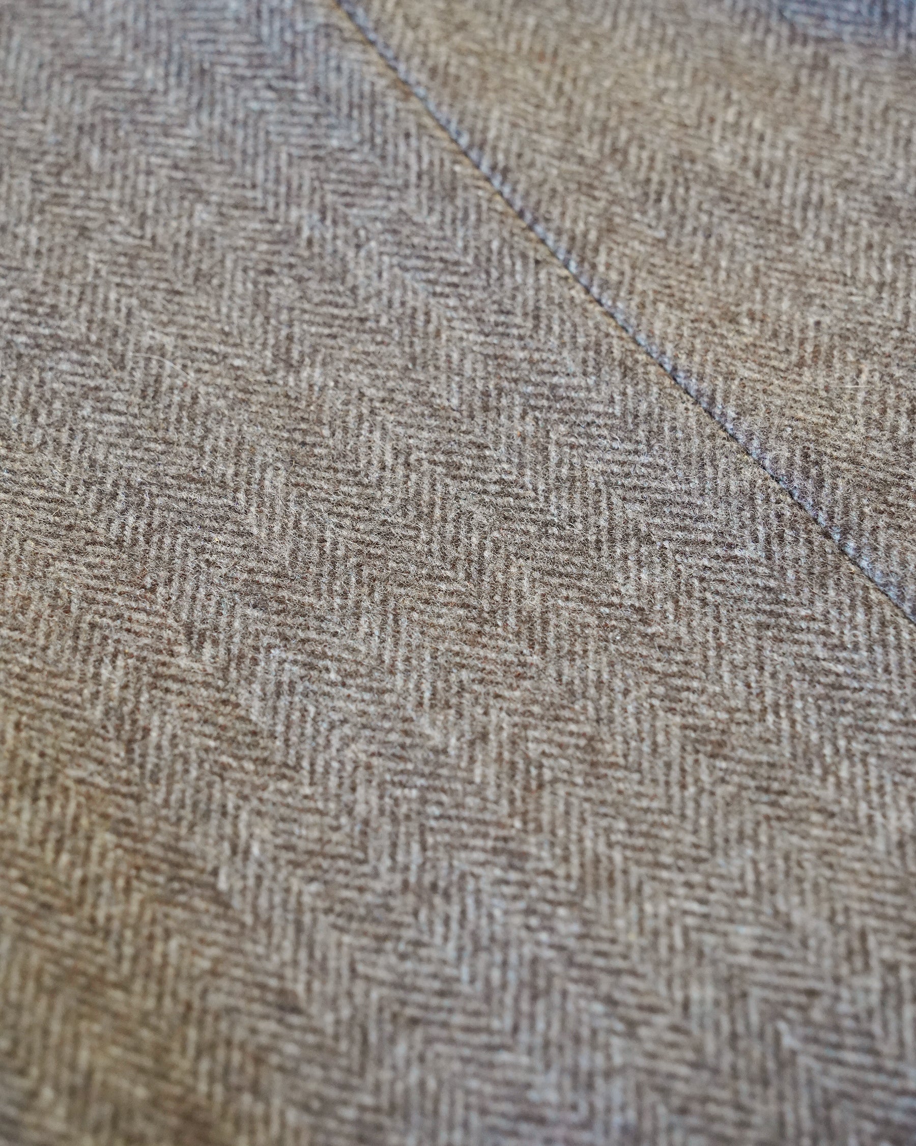 Herringbone Wool Coat