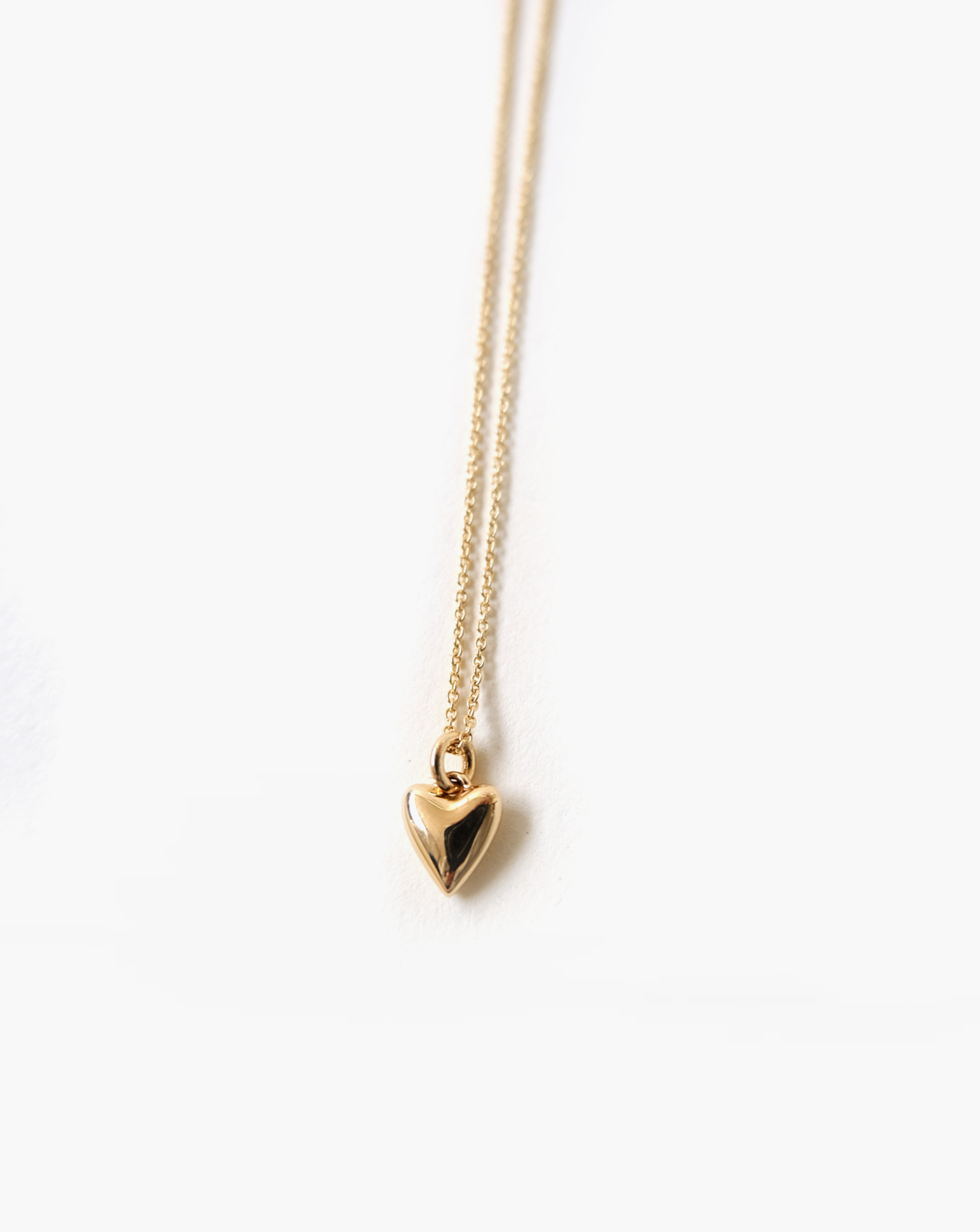 14k Gold Heart Necklace